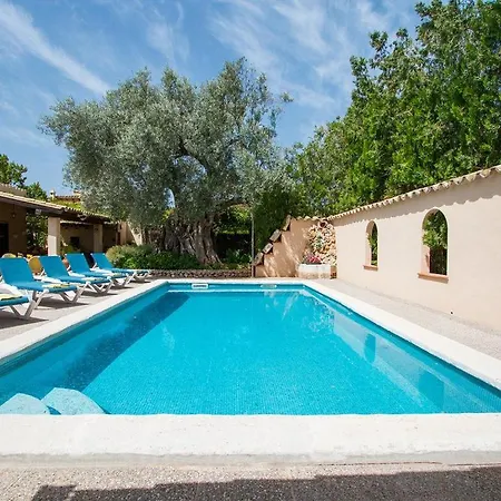 Can Suavet Dos - A Great 3 Bedroom With Ac And Private Pool 15 Mins Walk To Supermarket
